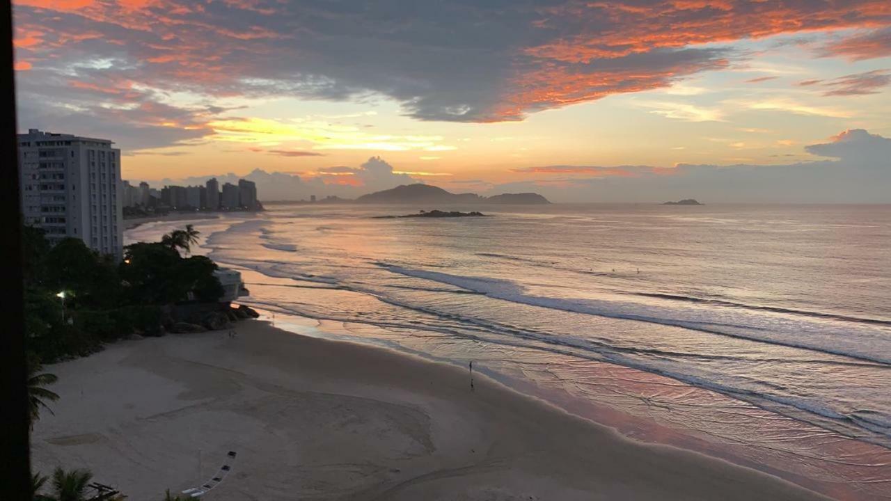 Apto Guaruja De Frente Para O Mar - Praia Asturias Экстерьер фото