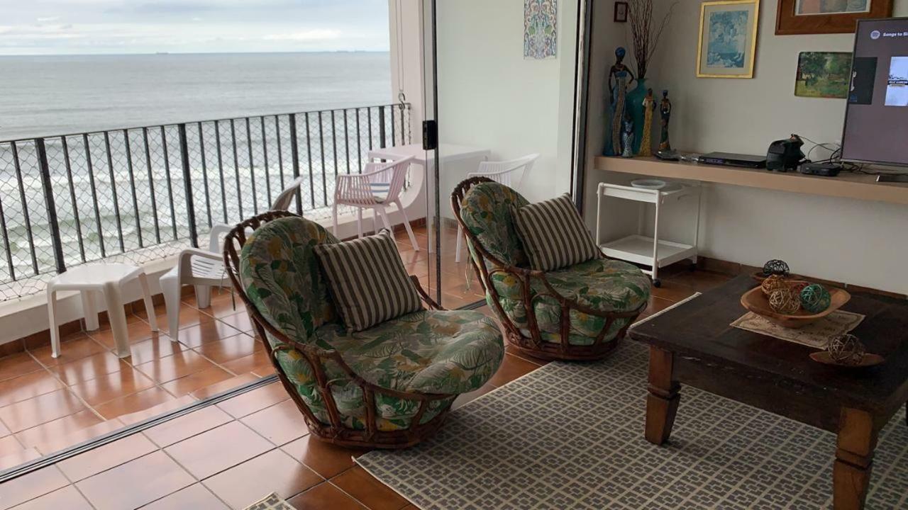 Apto Guaruja De Frente Para O Mar - Praia Asturias Экстерьер фото